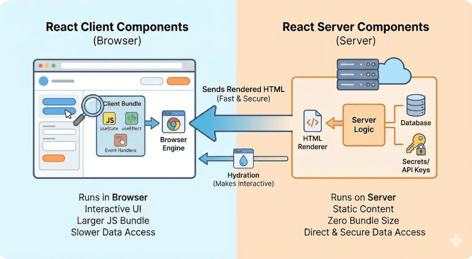 React Server Components Diagram
